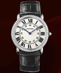 Online Cartier Ronde Louis Cartier watch WR000551 on sale